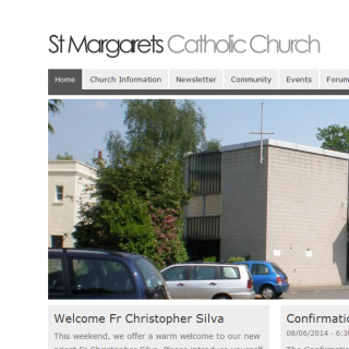 St Margaret's Website Homepage